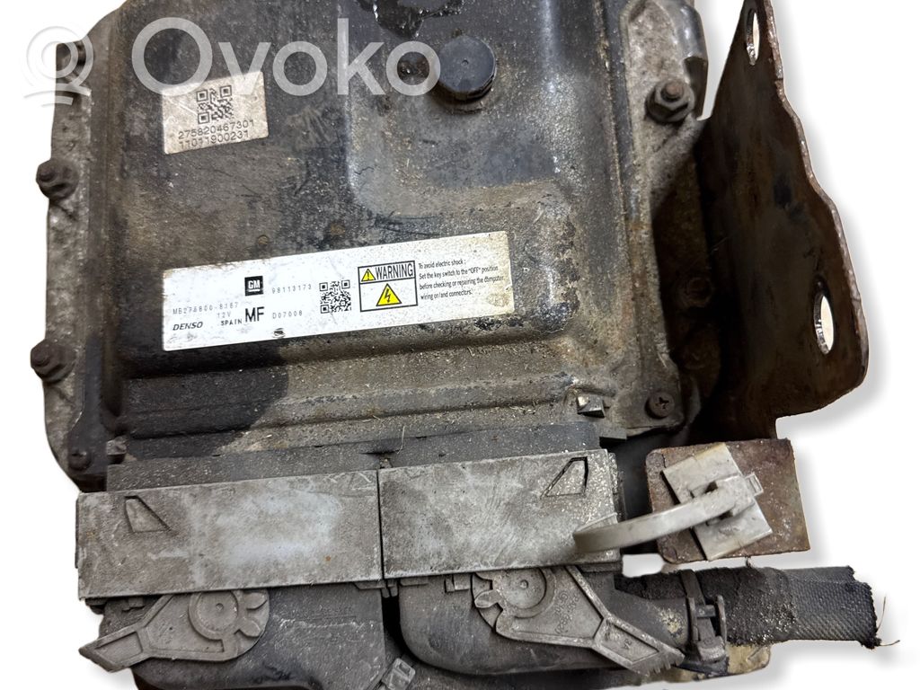 Opel Zafira B Engine control unit/module ECU 