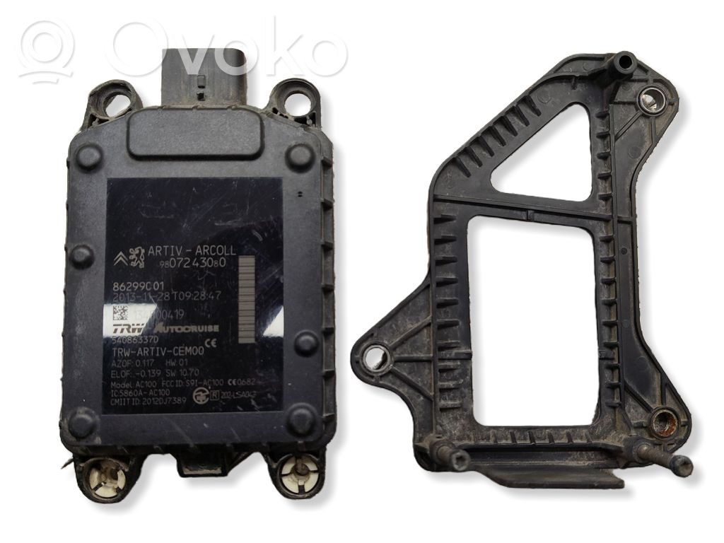 Peugeot 308 Distronic sensor radar 