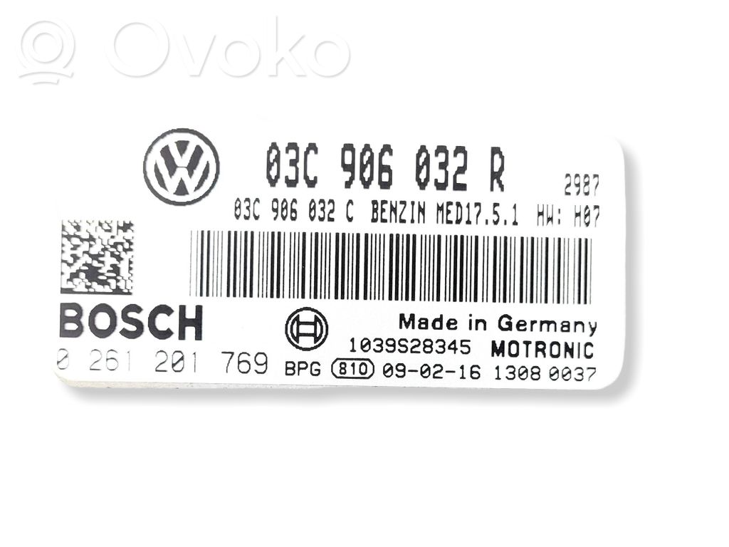 Volkswagen Golf Plus Engine control unit/module 