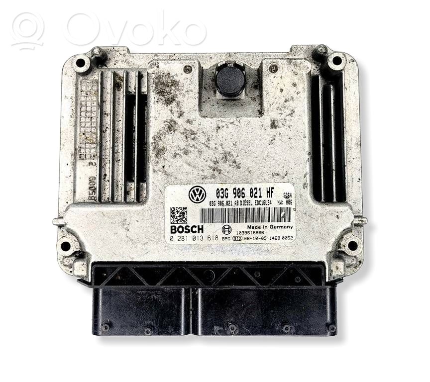 Volkswagen PASSAT B6 Engine control unit/module 
