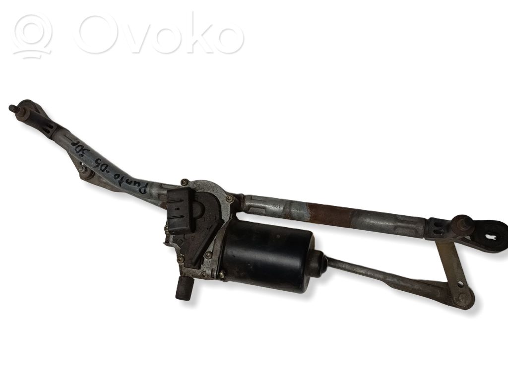 Fiat Punto (188) Mechanizm i silniczek wycieraczek szyby przedniej / czołowej 