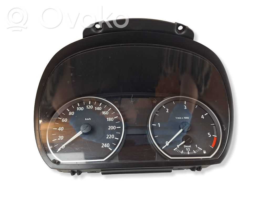 BMW 1 E81 E87 Speedometer (instrument cluster) 
