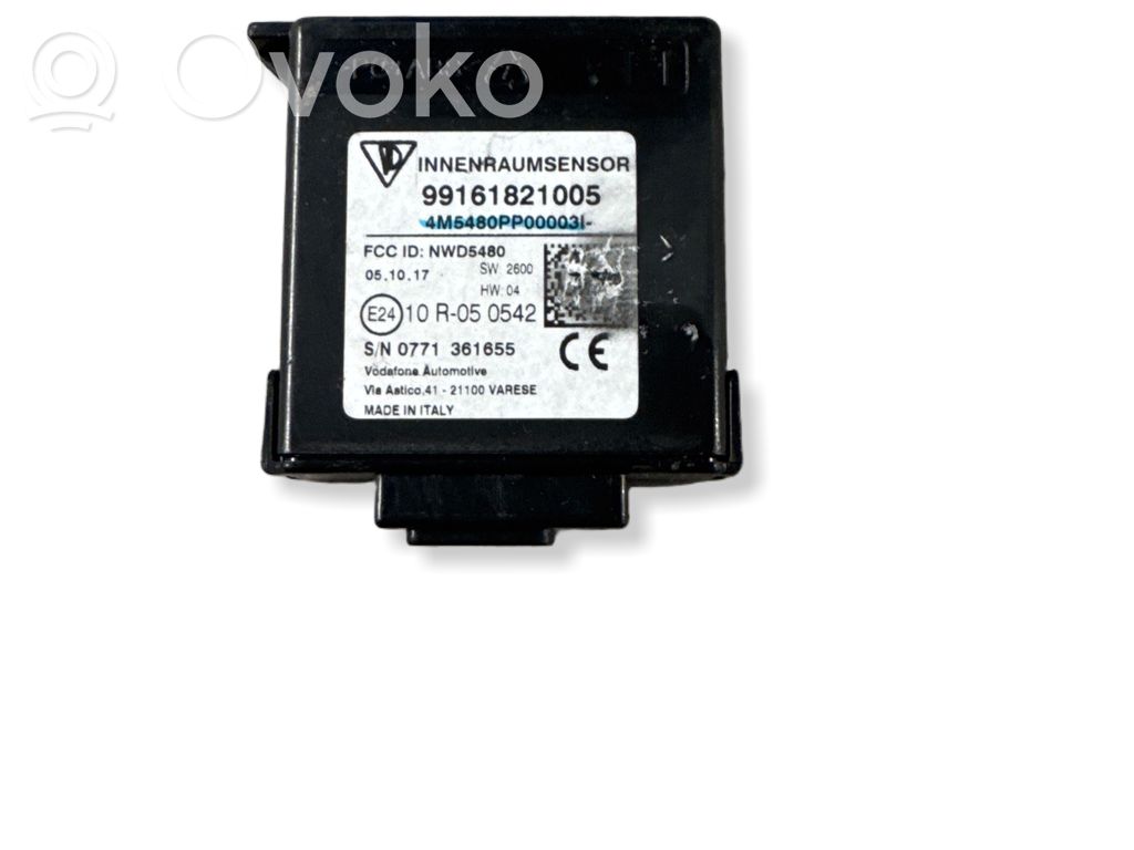 Porsche 911 991 Unidad de control/módulo de alarma 