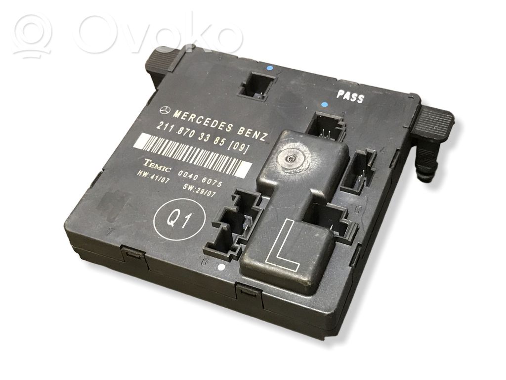 Mercedes-Benz E W211 Door control unit/module 