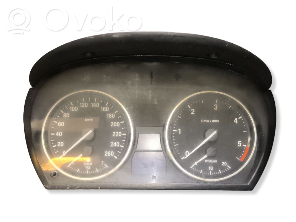 BMW 3 E90 E91 Speedometer (instrument cluster) 