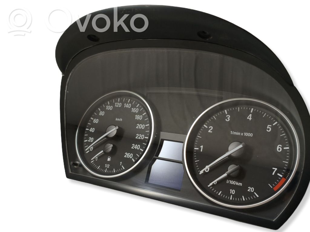 BMW 3 E90 E91 Speedometer (instrument cluster) 