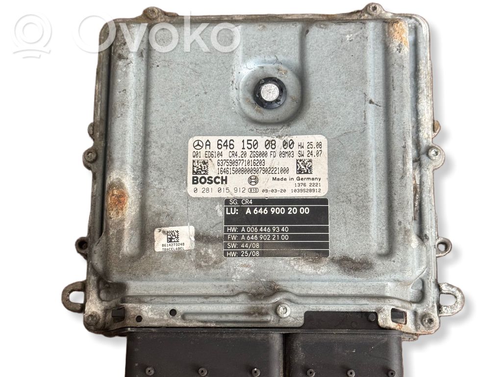 Mercedes-Benz Sprinter W906 Engine control unit/module 