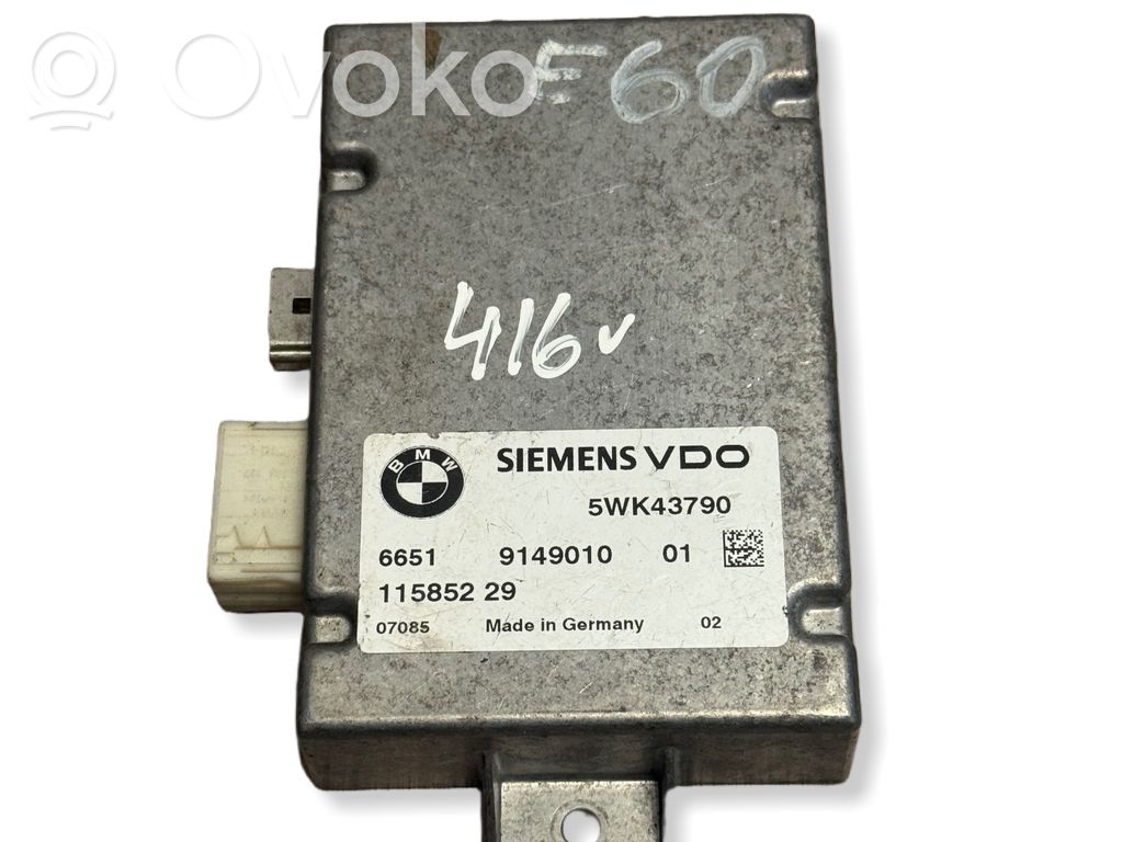 Kameras vadības bloka modulis   9149010,5WK43790,11585229