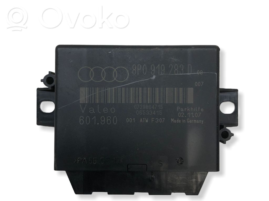 Audi A3 S3 A3 Sportback 8P Unité de commande, module PDC aide au stationnement 