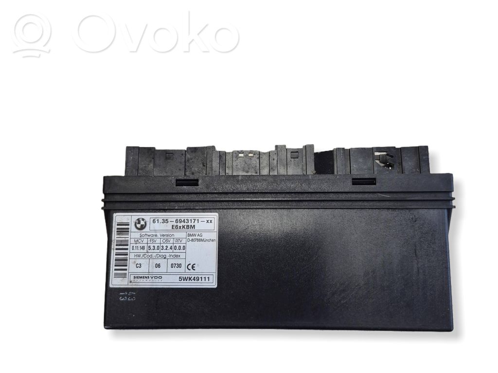 BMW 6 E63 E64 Komforto modulis 