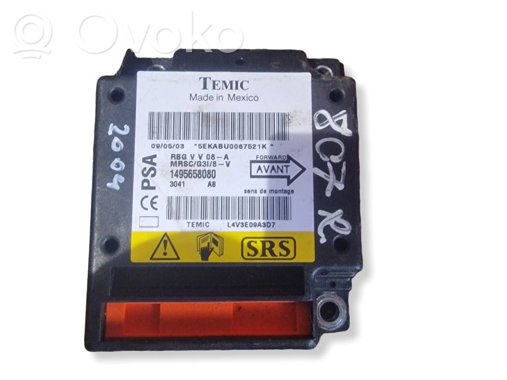 Peugeot 807 Airbag control unit/module 