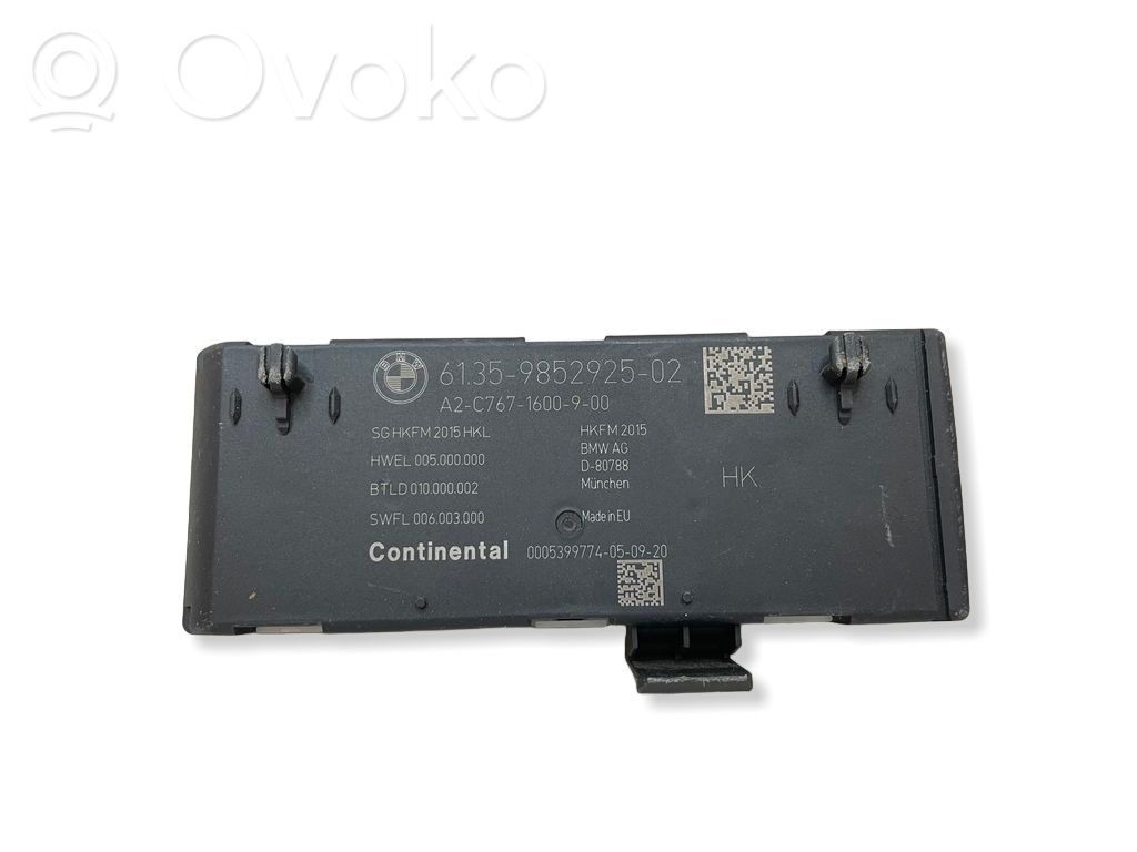 Unité de commande / module de hayon   9852925,00000000,010000002,A2C7671600900