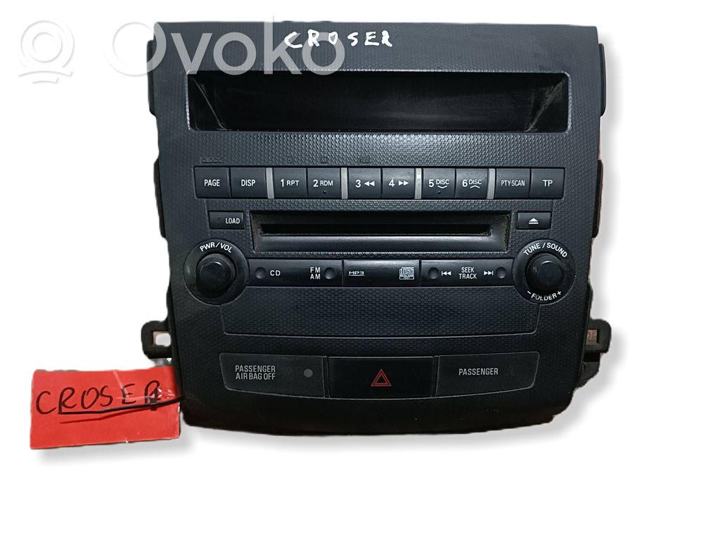 Citroen C-Crosser Unità principale autoradio/CD/DVD/GPS 
