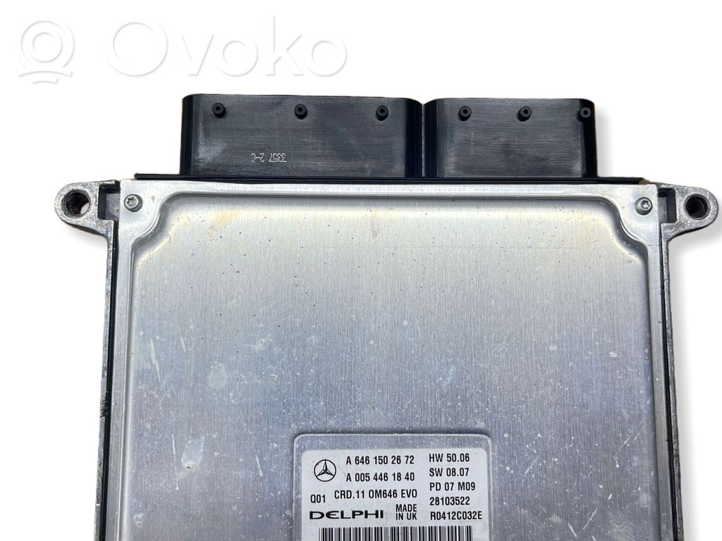 Mercedes-Benz C W204 Engine control unit/module 
