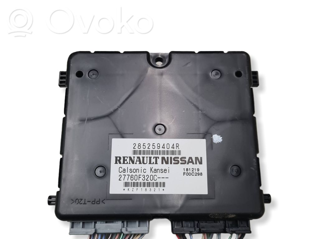 Autres unités de commande / modules   285259404R,27760F320C