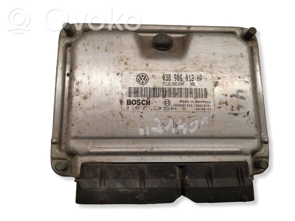 Peugeot 307 Engine control unit/module 