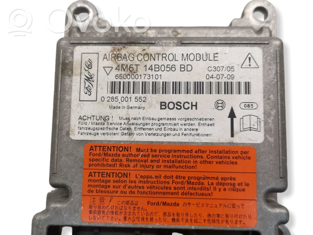 Ford Focus Airbag control unit/module 