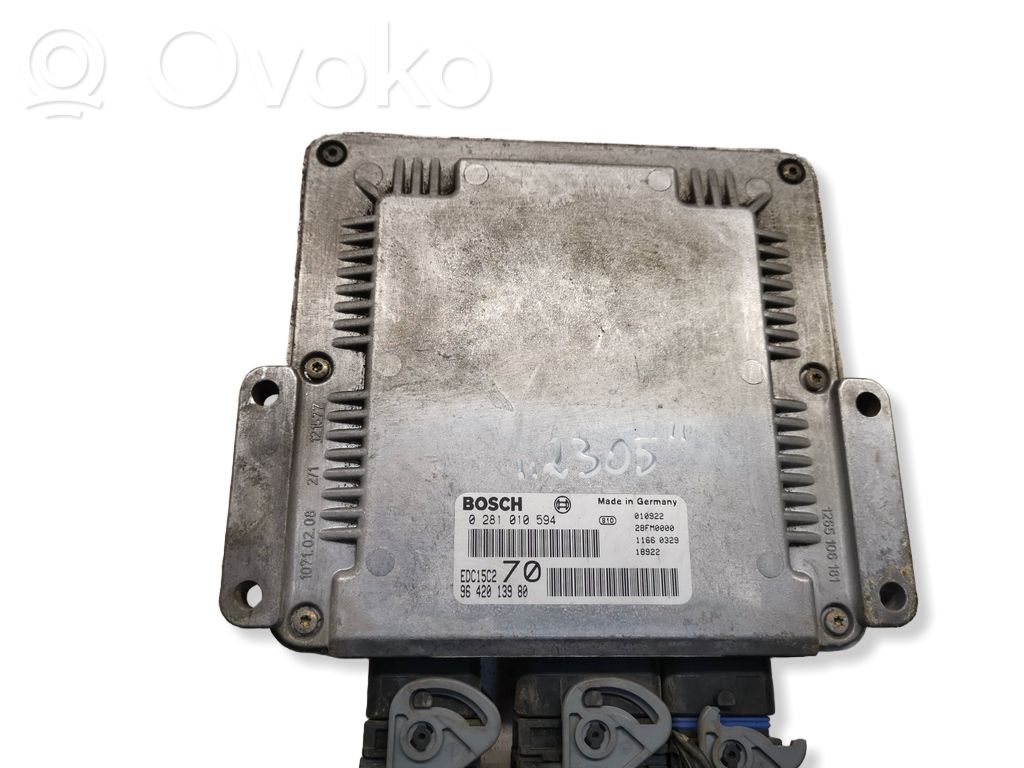 Peugeot 206 Engine control unit/module 