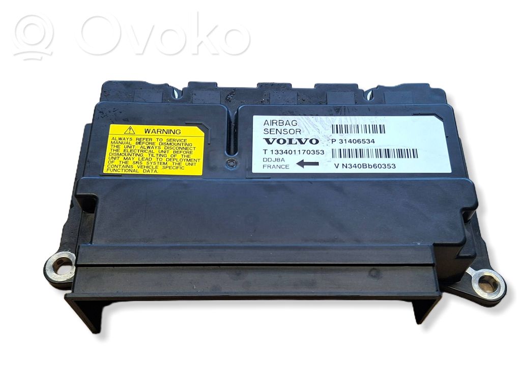 Volvo V40 Sterownik / Moduł Airbag 