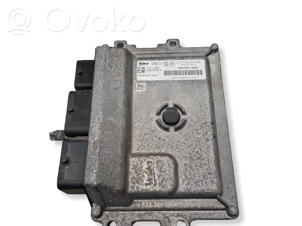 Peugeot 208 I Engine control unit/module 