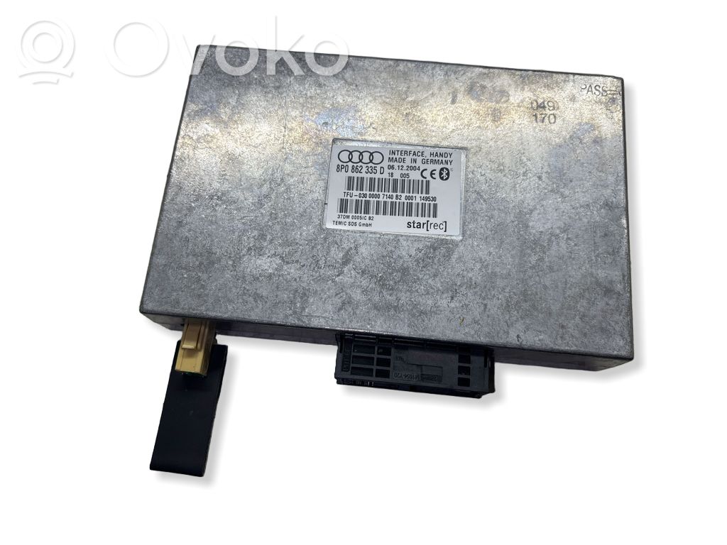 Audi A4 S4 B7 8E 8H Bluetooth control unit module 
