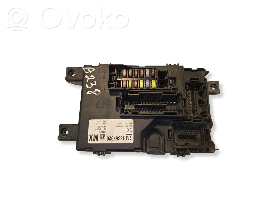 Opel Corsa D Fuse module 
