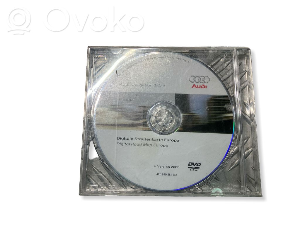 Navigation maps CD/DVD   4E0919884BD
