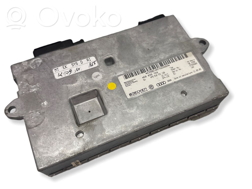 MMI control unit   4E0035729,4F0910731