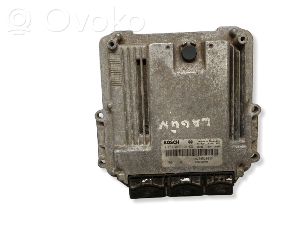 Renault Laguna III Engine control unit/module 
