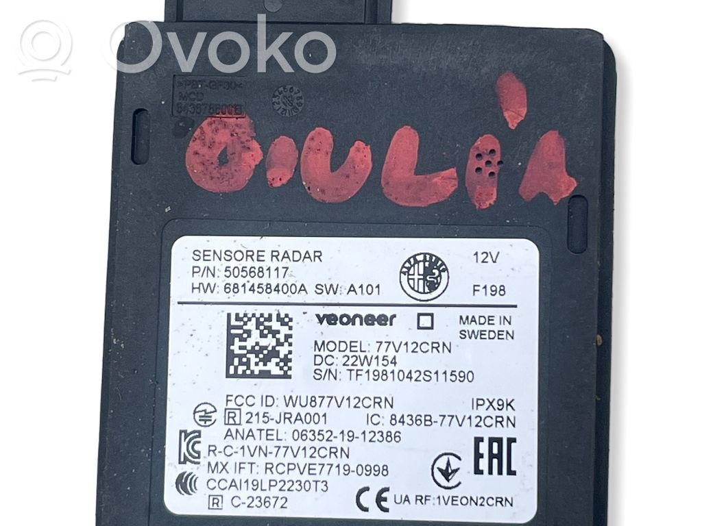 Alfa Romeo Giulia Sensor 