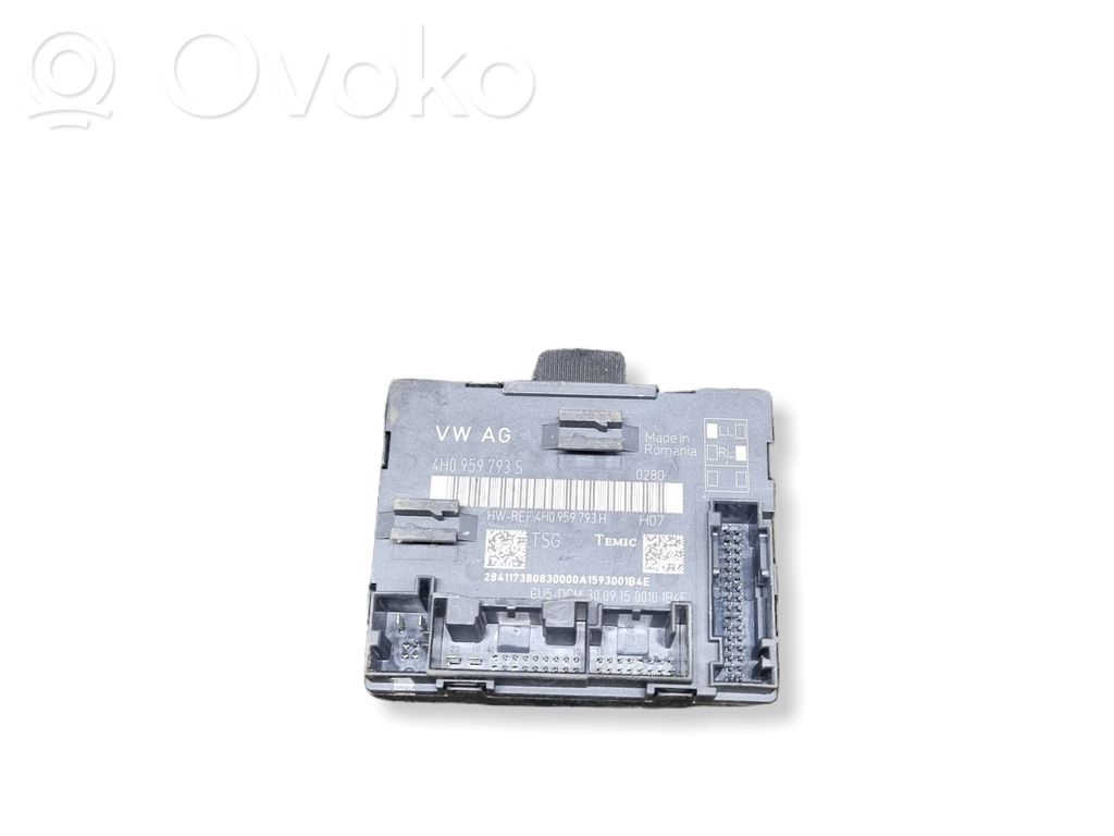 Audi A8 S8 D3 4E Door control unit/module 