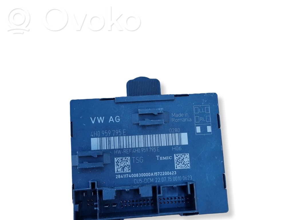 Audi A8 S8 D3 4E Door control unit/module 