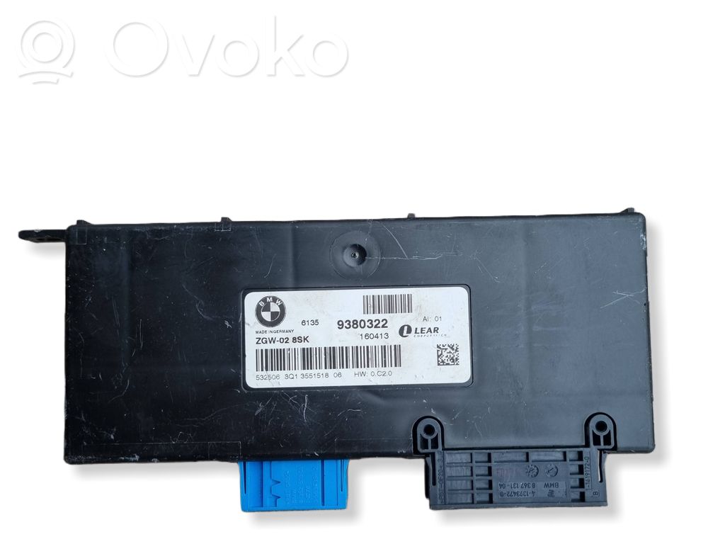 BMW 5 F10 F11 Gateway control module 