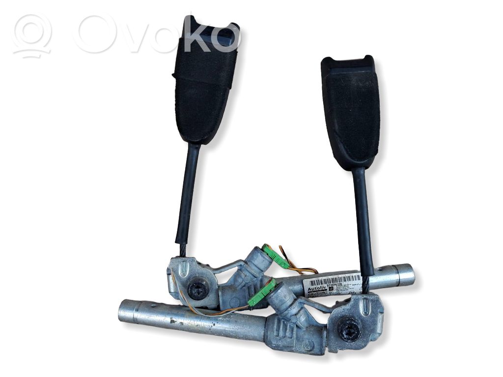 Opel Corsa D Hebilla del cinturón delantero 