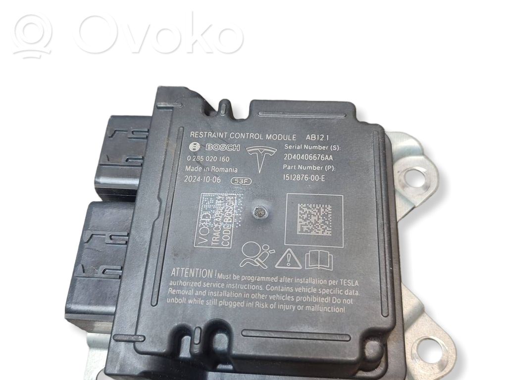 Airbag control unit/module   0285020160