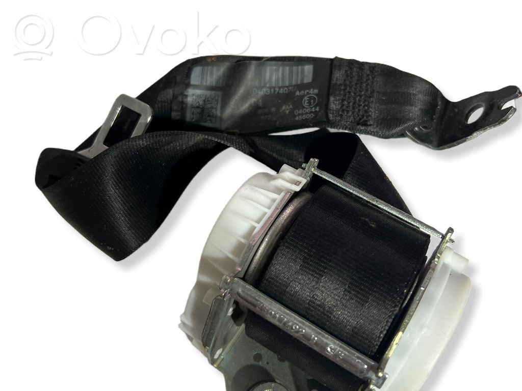 Volkswagen PASSAT B6 Rear seatbelt 