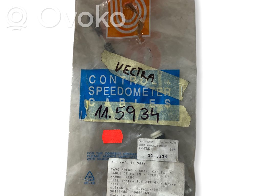 Opel Vectra B Linki hamulca ręcznego / postojowego 