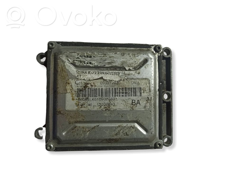 Opel Zafira A Engine control unit/module 
