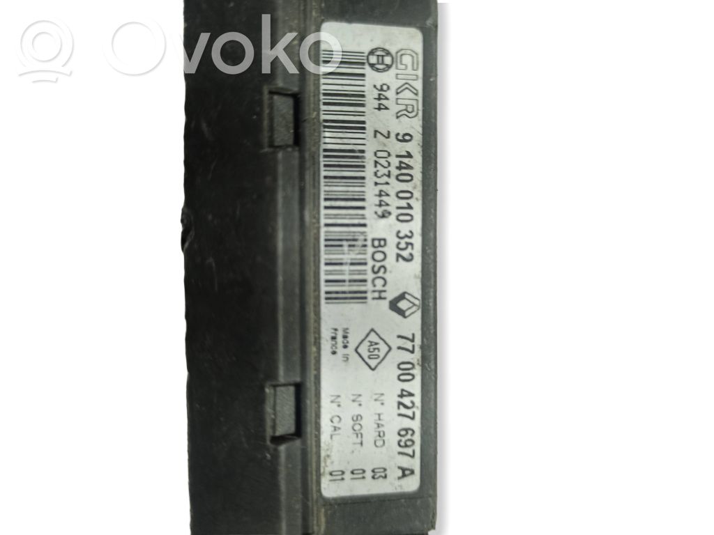 Other control units/modules   9140010352,70231449,7700427697A