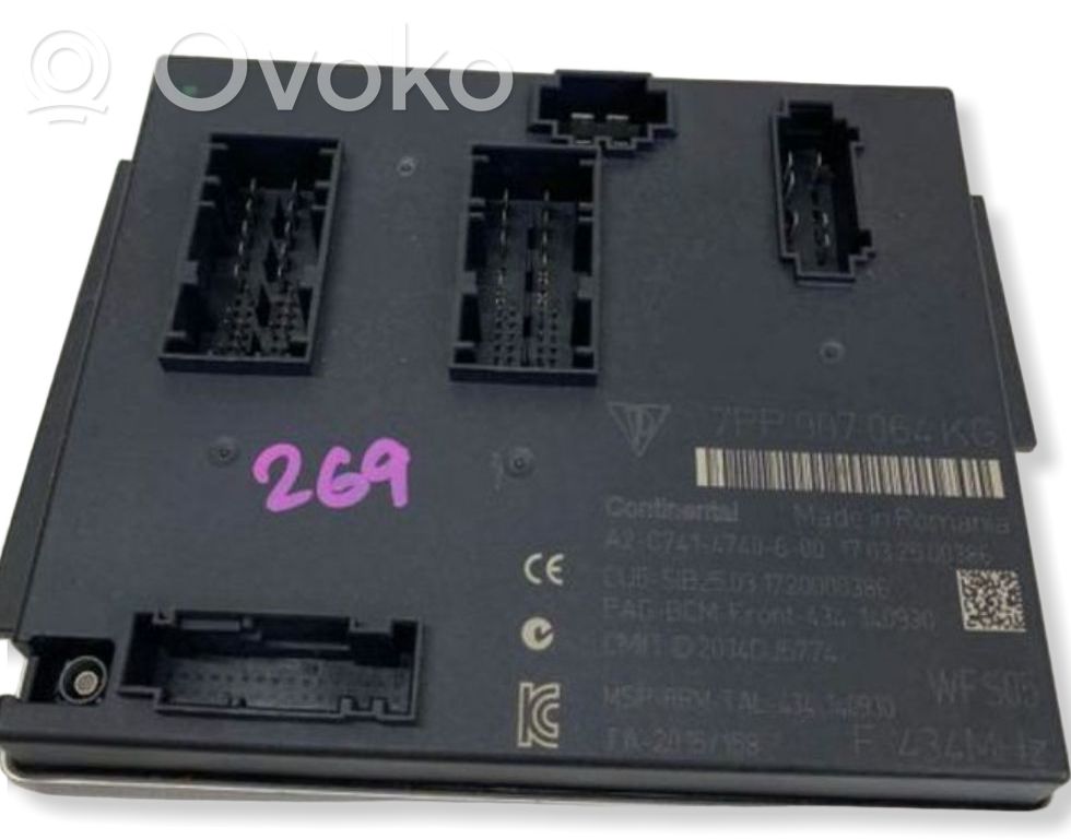 Porsche Macan (95B) Central body control module 