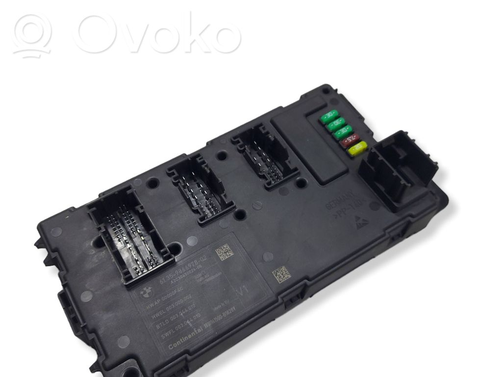 BMW 3 F30 F35 F31 Moduł / Sterownik komfortu 
