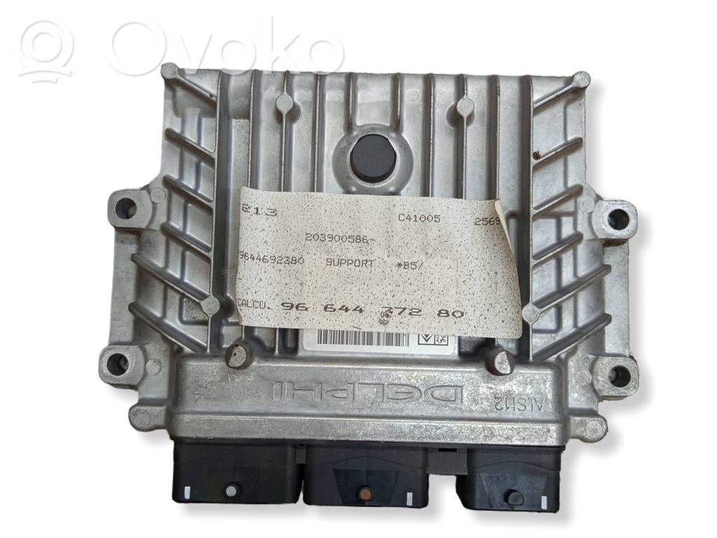 Citroen C4 I Engine control unit/module 