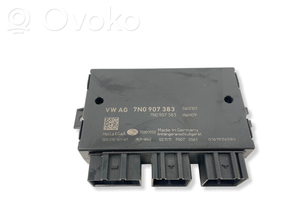 Volkswagen PASSAT B7 Tow bar trailer control unit/module 