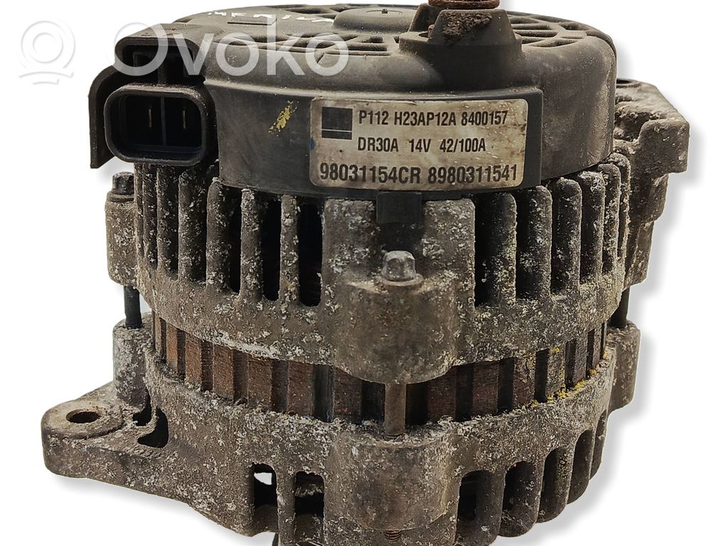 Alternator   223AP12A,8400157,98031154CR,8980311541