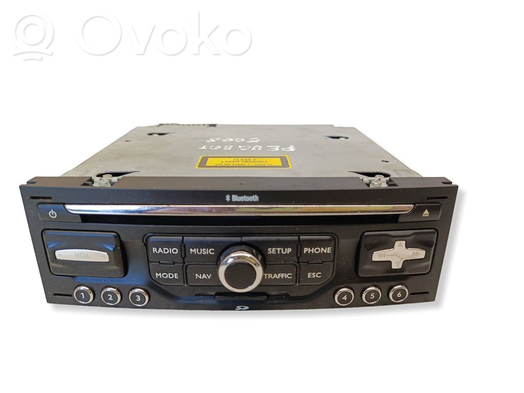 Peugeot 5008 Panel / Radioodtwarzacz CD/DVD/GPS 