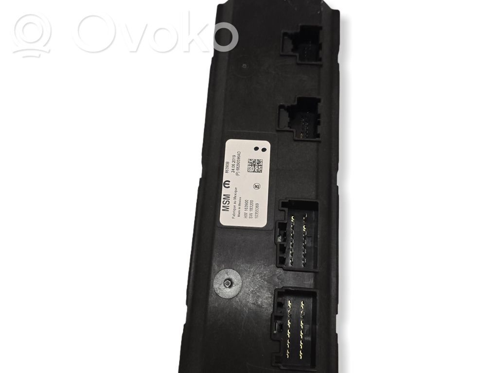 Seat control module   86390B,24062019,10355369