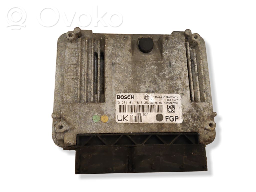 Opel Vectra C Engine control unit/module 