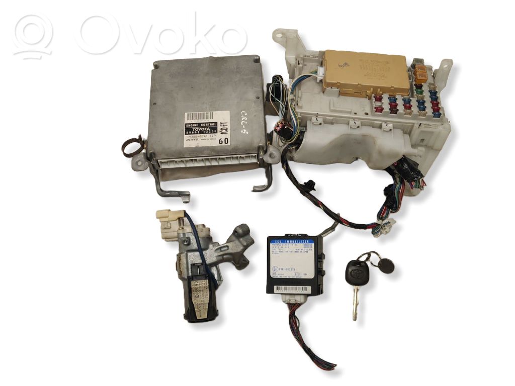 Toyota Corolla E120 E130 Kit cu ECU motor și set închidere uși 