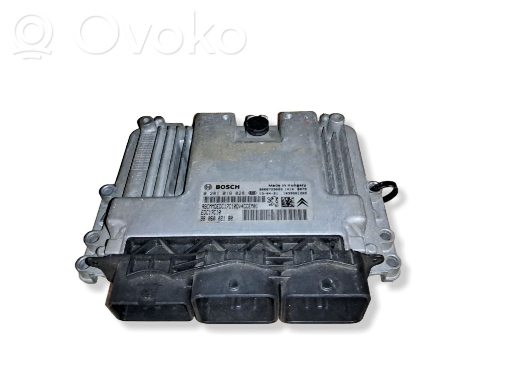 Engine control unit/module   9806002180