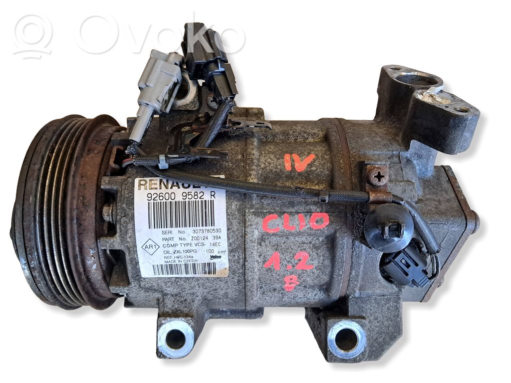 Renault Clio IV Klimakompressor Pumpe 